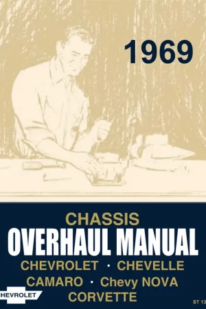 Chassis Service Manual for 1969 Chevrolet Reduced Price